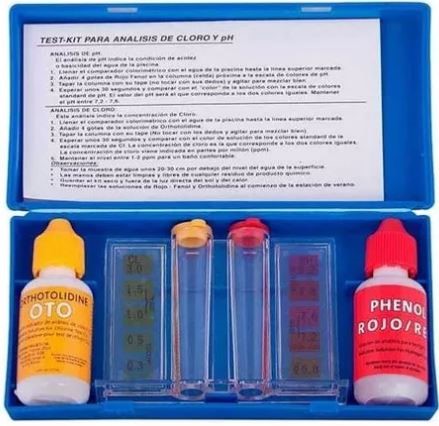 Kit Comparador Ph Y Cloro